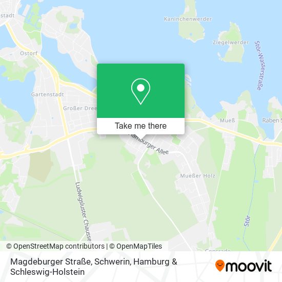 Magdeburger Straße, Schwerin map