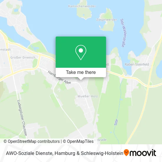 Карта AWO-Soziale Dienste