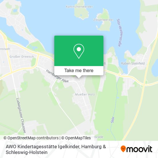 AWO Kindertagesstätte Igelkinder map