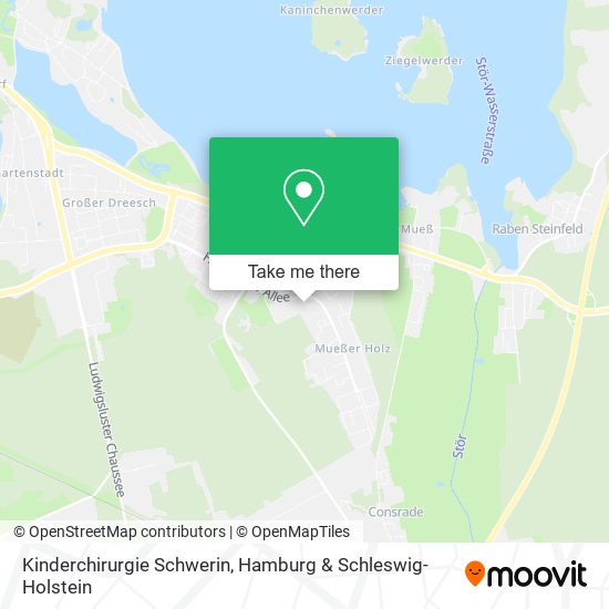 Kinderchirurgie Schwerin map