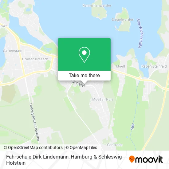 Карта Fahrschule Dirk Lindemann