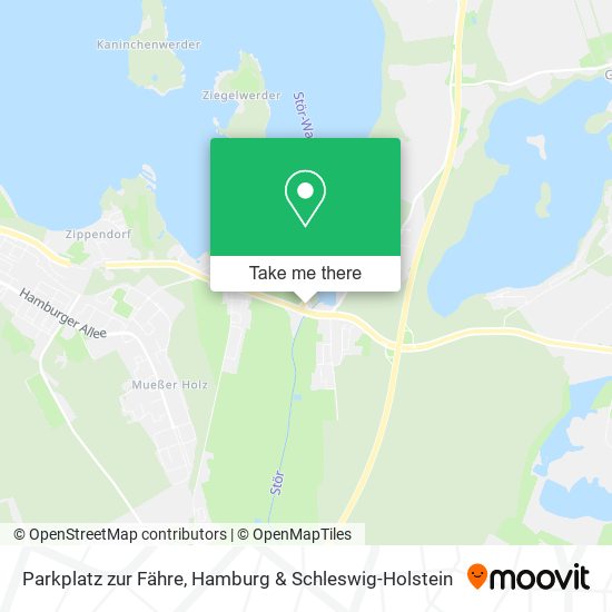 Parkplatz zur Fähre map
