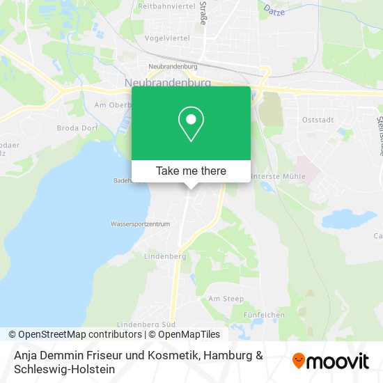 Anja Demmin Friseur und Kosmetik map
