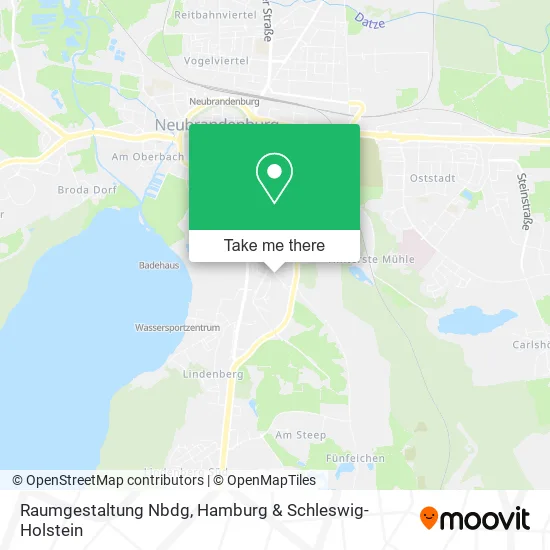 Карта Raumgestaltung Nbdg