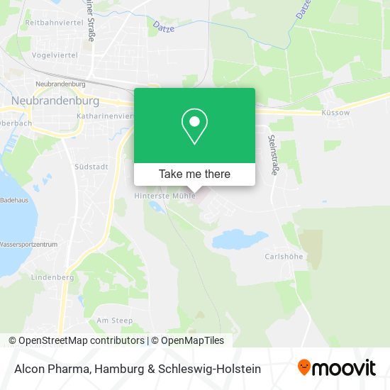 Alcon Pharma map