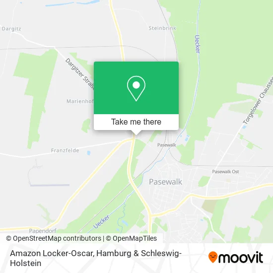 Карта Amazon Locker-Oscar