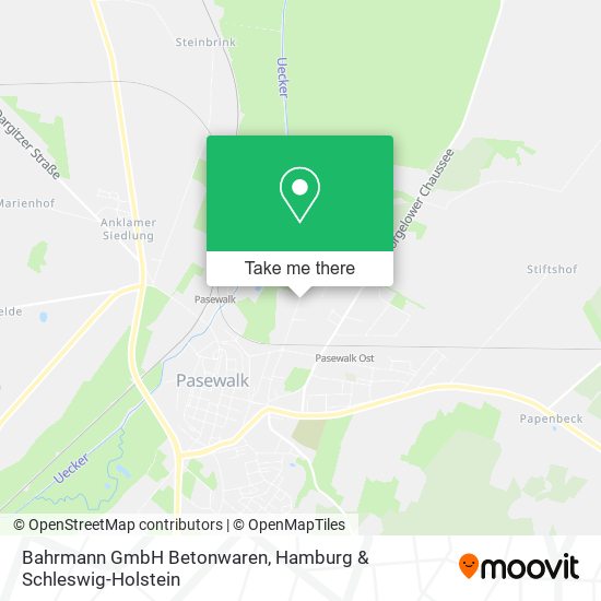 Bahrmann GmbH Betonwaren map