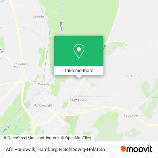 Карта Afe Pasewalk