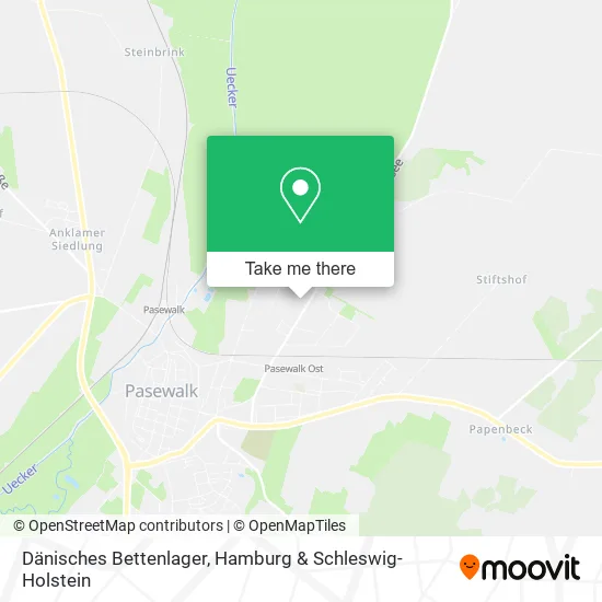 Карта Dänisches Bettenlager