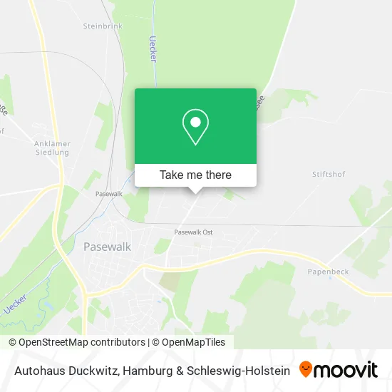 Карта Autohaus Duckwitz