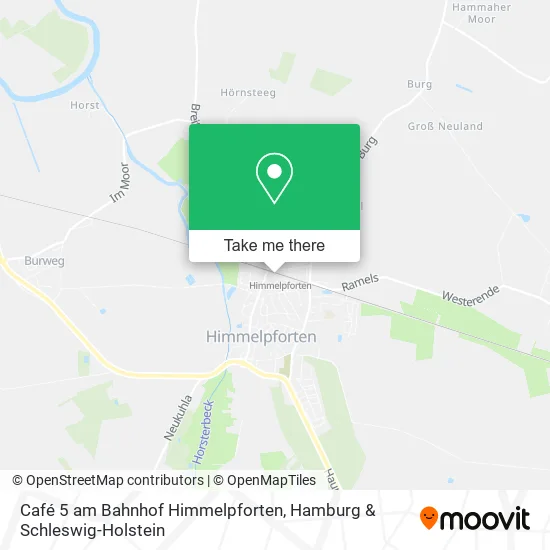 Café 5 am Bahnhof Himmelpforten map