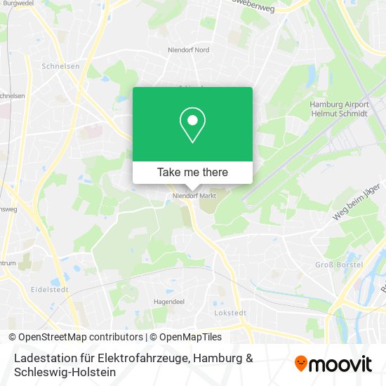 Ladestation für Elektrofahrzeuge map