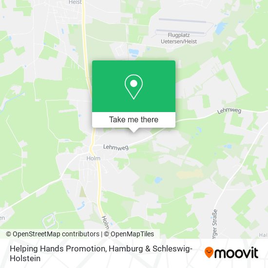 Helping Hands Promotion map