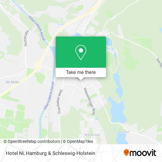 Hotel Ni map