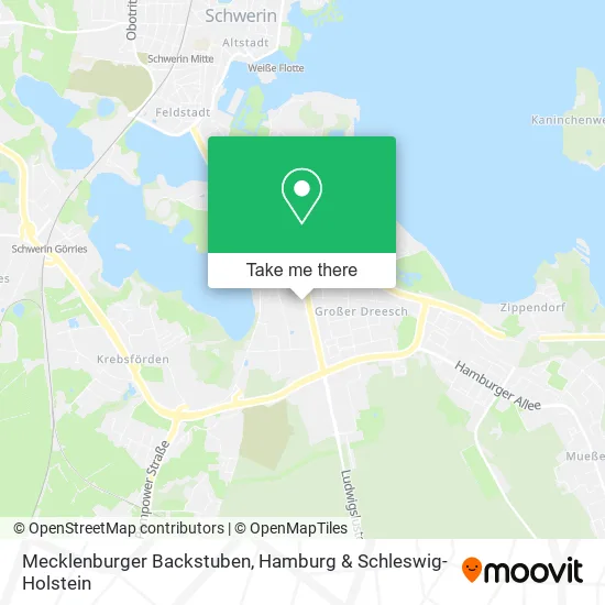 Карта Mecklenburger Backstuben