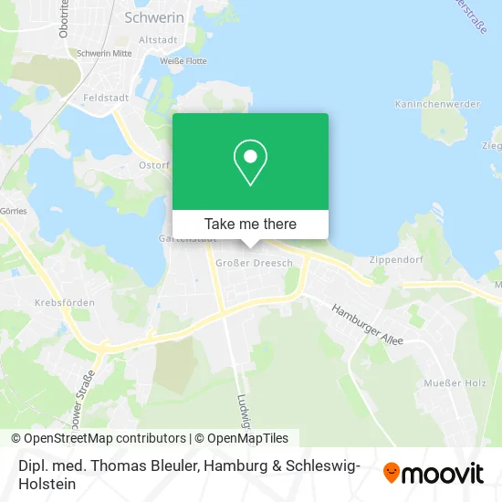 Карта Dipl. med. Thomas Bleuler