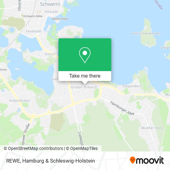 REWE map