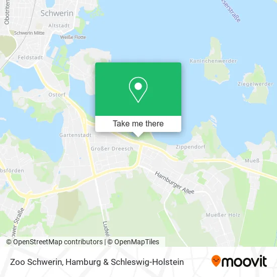 Карта Zoo Schwerin