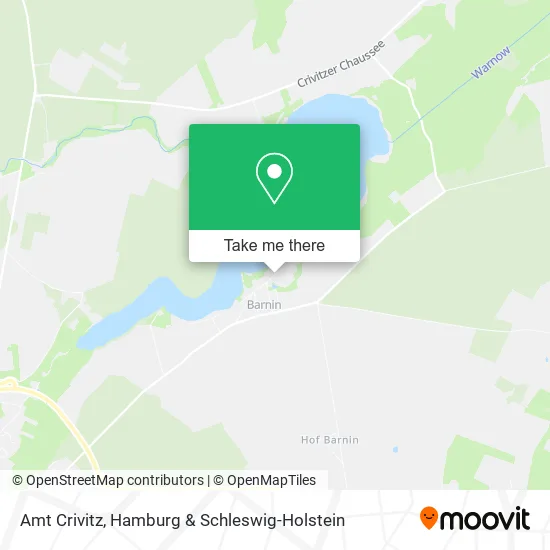 Карта Amt Crivitz