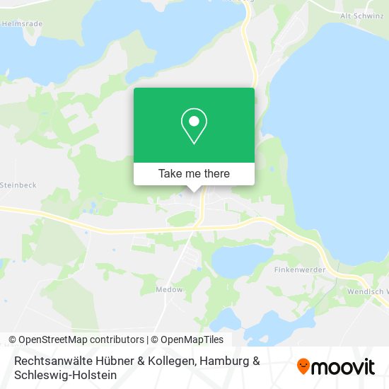 Rechtsanwälte Hübner & Kollegen map
