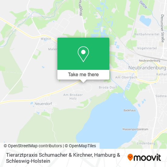 Tierarztpraxis Schumacher & Kirchner map