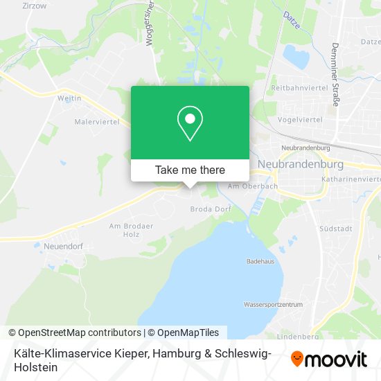 Kälte-Klimaservice Kieper map