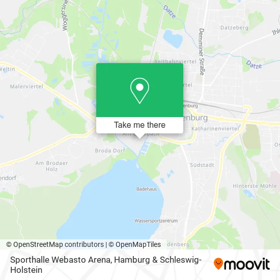 Sporthalle Webasto Arena map