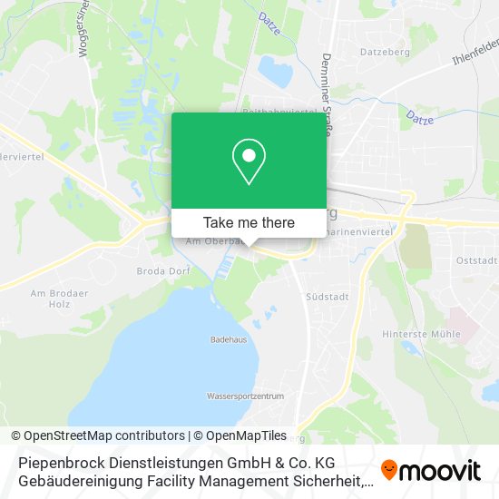 Piepenbrock Dienstleistungen GmbH & Co. KG Gebäudereinigung Facility Management Sicherheit map