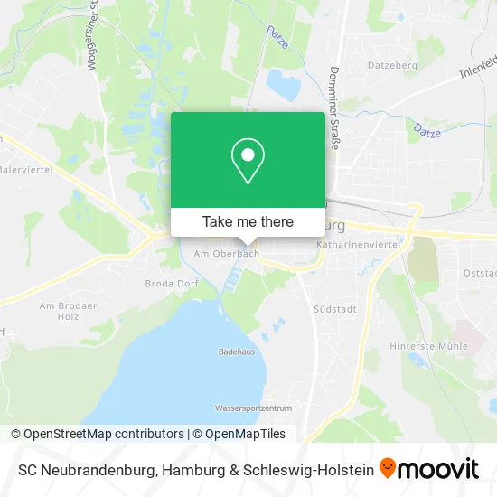 Карта SC Neubrandenburg