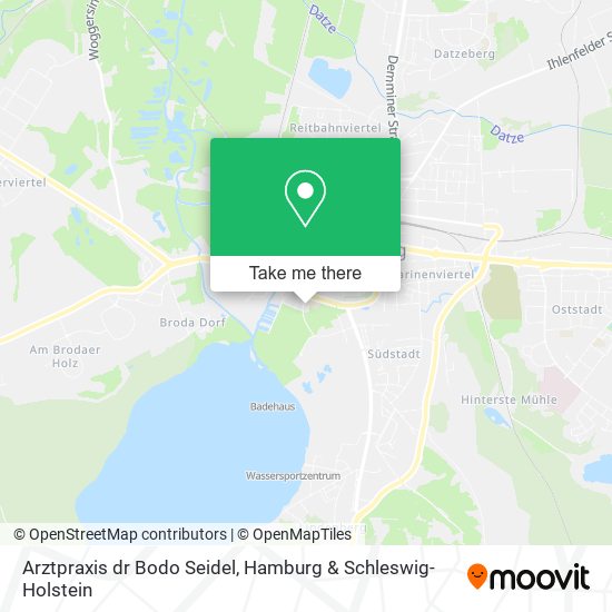 Arztpraxis dr Bodo Seidel map