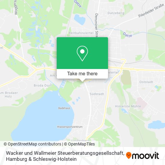 Wacker und Wallmeier Steuerberatungsgesellschaft map