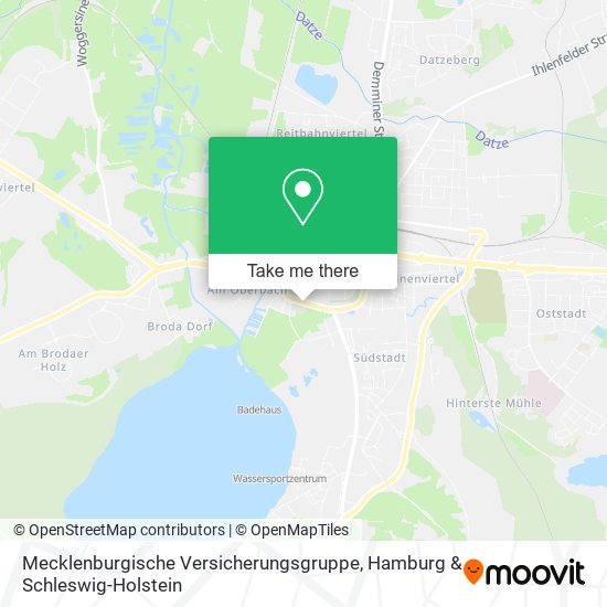 Mecklenburgische Versicherungsgruppe map