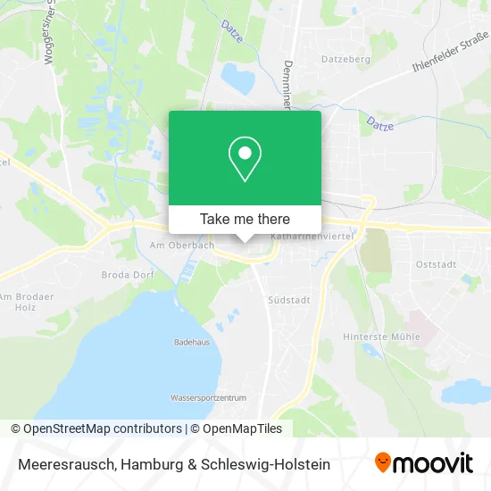 Карта Meeresrausch