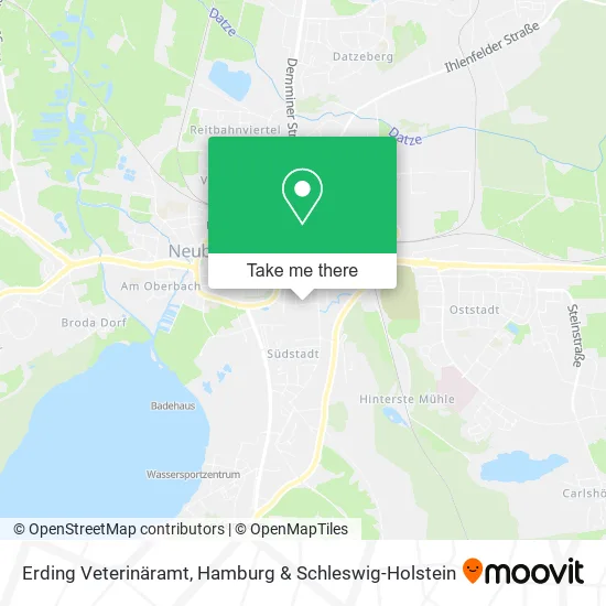 Карта Erding Veterinäramt