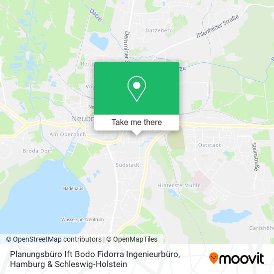 Planungsbüro Ift Bodo Fidorra Ingenieurbüro map
