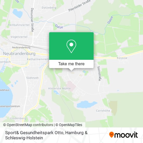 Sport& Gesundheitspark Otto map