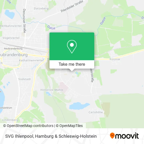 Карта SVG Ihlenpool