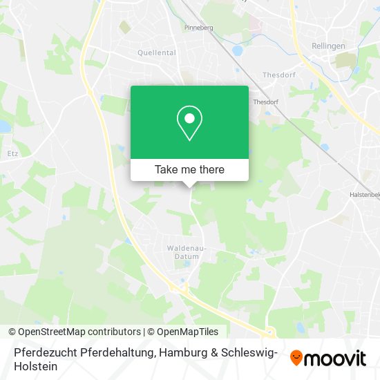 Pferdezucht Pferdehaltung map