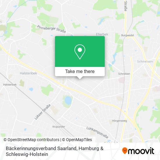 Карта Bäckerinnungsverband Saarland