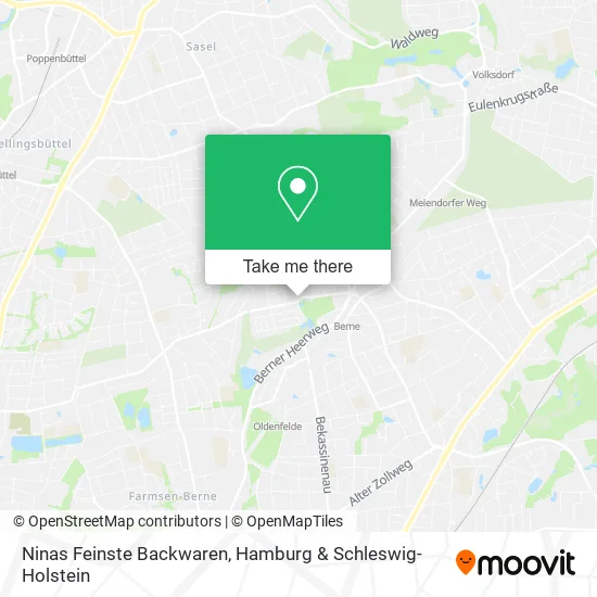 Карта Ninas Feinste Backwaren