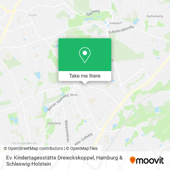Карта Ev. Kindertagesstätte Dreieckskoppel