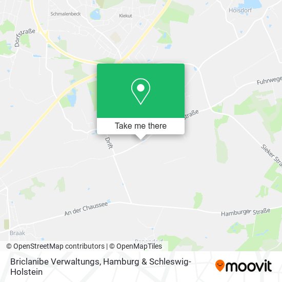 Briclanibe Verwaltungs map