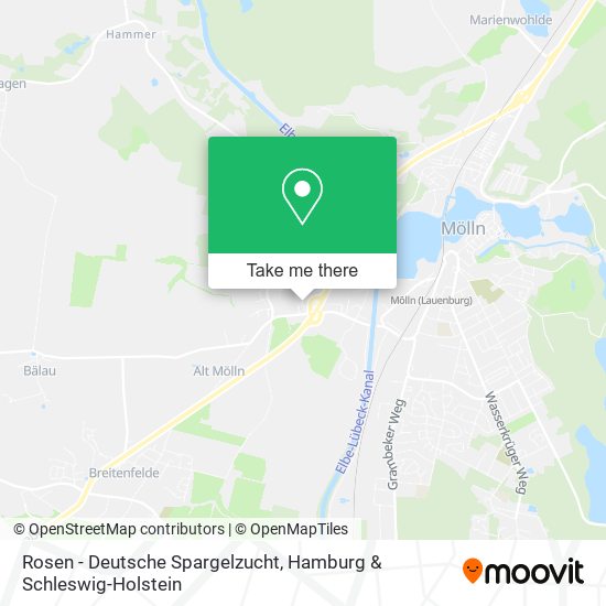 Rosen - Deutsche Spargelzucht map