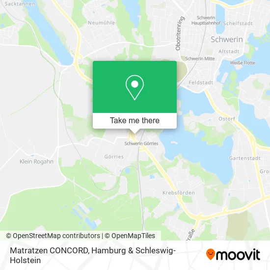 Карта Matratzen CONCORD