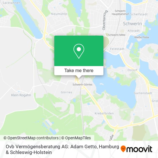 Ovb Vermögensberatung AG: Adam Getto map
