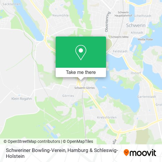 Schweriner Bowling-Verein map