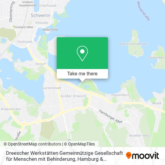 Dreescher Werkstätten Gemeinnützige Gesellschaft für Menschen mit Behinderung map