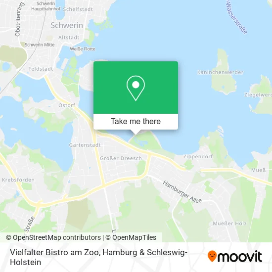 Карта Vielfalter Bistro am Zoo