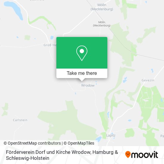 Förderverein Dorf und Kirche Wrodow map