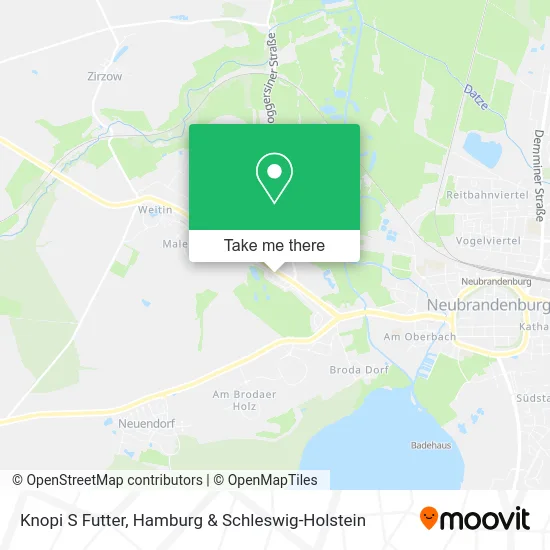 Карта Knopi S Futter